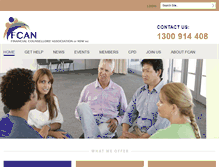 Tablet Screenshot of fcan.com.au